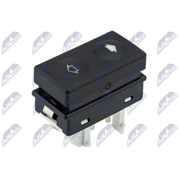 Brytare, fönsterhiss 12V, Höger fram, Vänster fram Nty EWS-BM-162 NTY