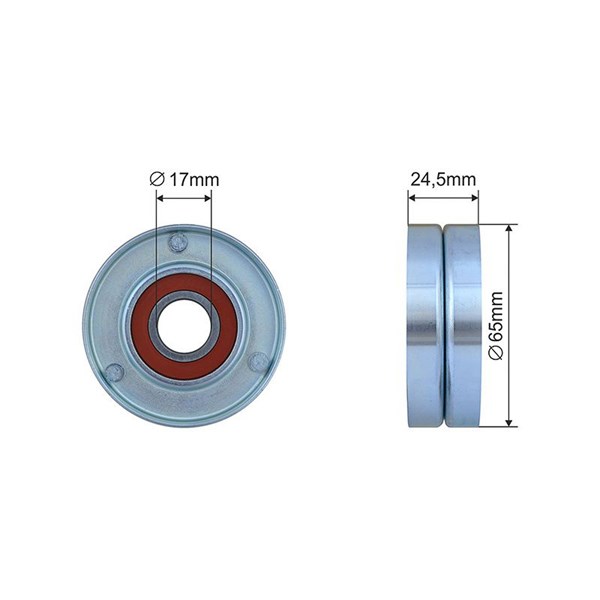 Spännrulle, Drivrem Nty RNK-AU-058 NTY Spännrulle, Drivrem Nty RNK-AU-058 NTY