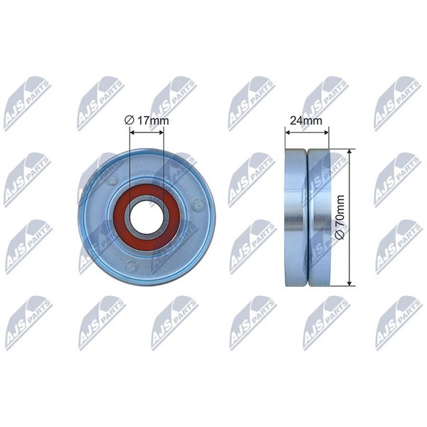 Styrrulle, drivrem Nty RNK-AU-067 NTY
