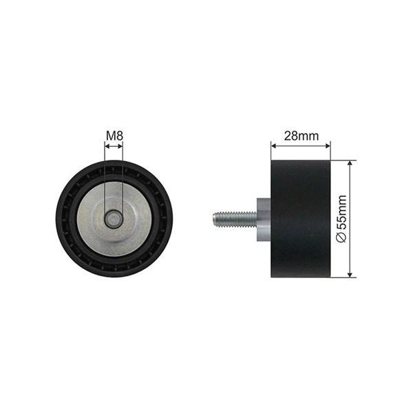Spännrulle, Drivrem Nty RNK-BM-045 NTY