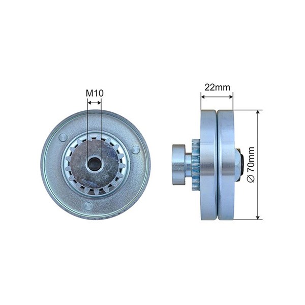 Spännrulle, Drivrem Nty RNK-CH-039 NTY