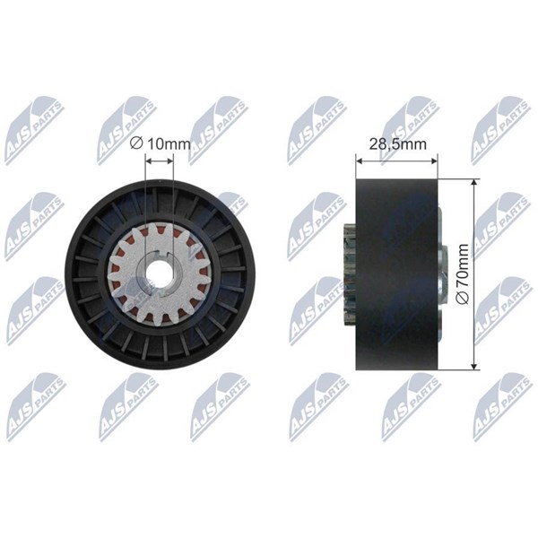 Spännrulle, Drivrem Nty RNK-CT-057 NTY