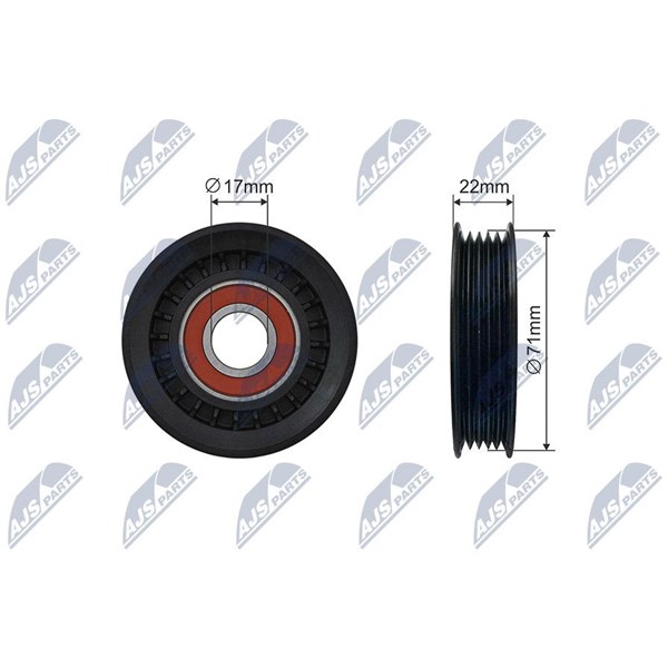 Spännrulle, Drivrem Nty RNK-FR-057 NTY