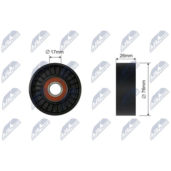 Spännrulle, Drivrem Nty RNK-FR-066 NTY