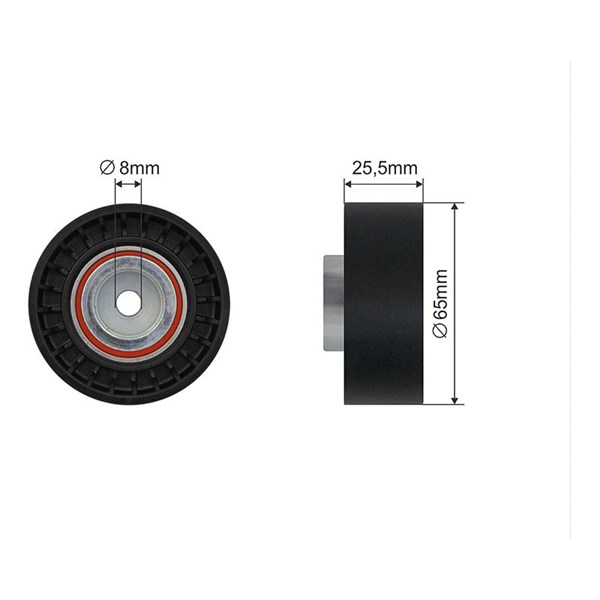 Spännrulle, Drivrem Nty RNK-FT-018 NTY Spännrulle, Drivrem Nty RNK-FT-018 NTY