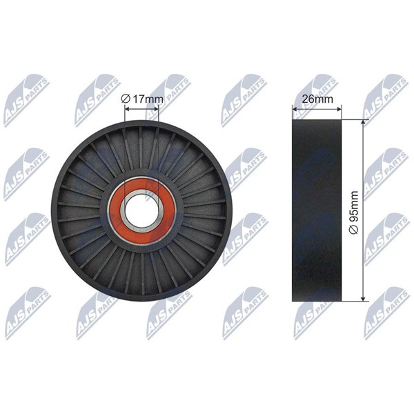 Spännrulle, Drivrem Nty RNK-LR-016 NTY