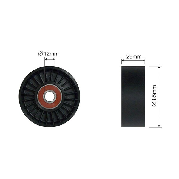 Spännrulle, Drivrem Nty RNK-NS-050 NTY