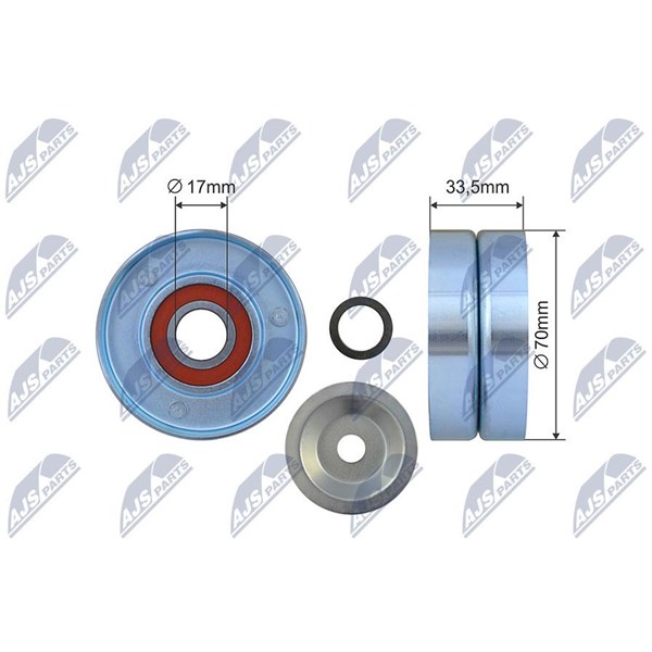 Spännrulle, Drivrem Nty RNK-NS-052 NTY Spännrulle, Drivrem Nty RNK-NS-052 NTY
