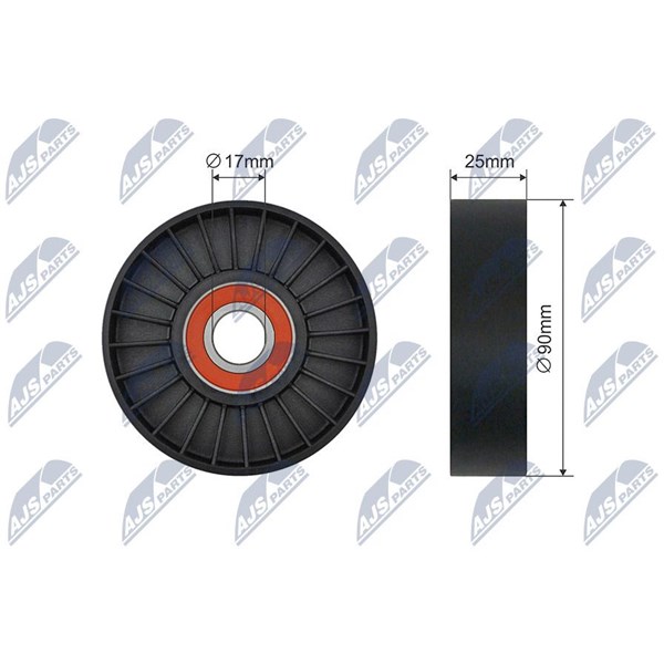 Spännrulle, Drivrem Nty RNK-PE-013 NTY Spännrulle, Drivrem Nty RNK-PE-013 NTY