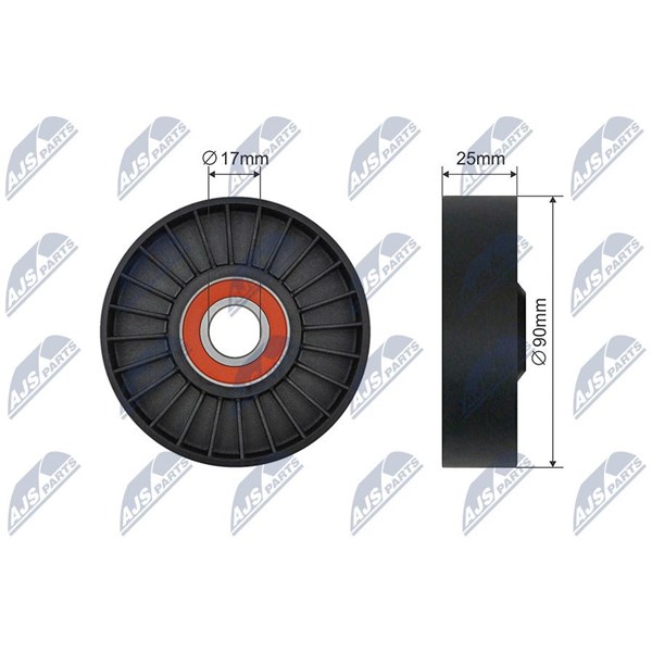 Spännrulle, Drivrem Nty RNK-PL-038 NTY Spännrulle, Drivrem Nty RNK-PL-038 NTY