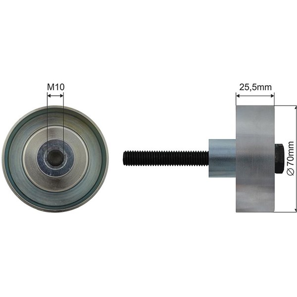 Spännrulle, Drivrem Nty RNK-PL-040 NTY