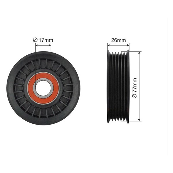 Spännrulle, Drivrem Nty RNK-PL-041 NTY