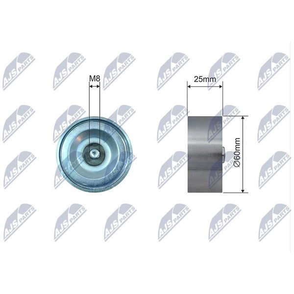 Spännrulle, Drivrem Nty RNK-RE-026 NTY