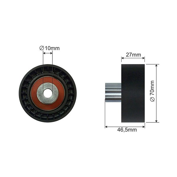 Spännrulle, Drivrem Nty RNK-RE-038 NTY Spännrulle, Drivrem Nty RNK-RE-038 NTY