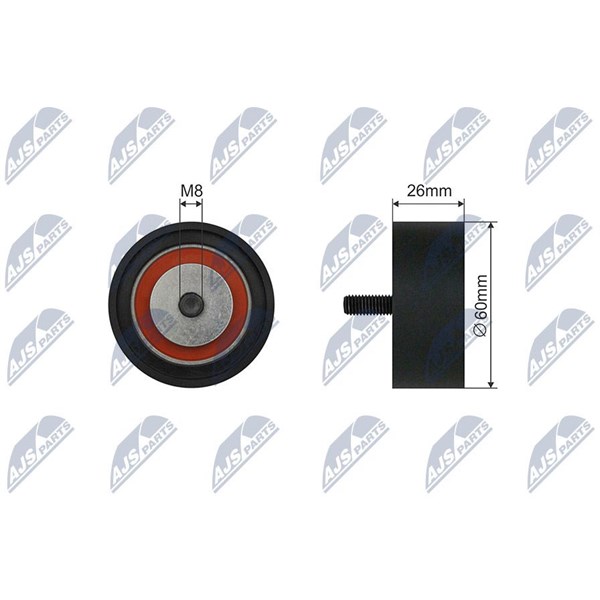 Spännrulle, Drivrem Nty RNK-RE-039 NTY
