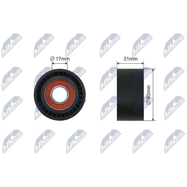 Spännrulle, Drivrem Nty RNK-RE-040 NTY