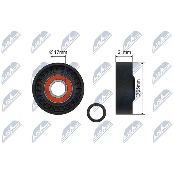 Spännrulle, Drivrem Nty RNK-VV-014 NTY Spännrulle, Drivrem Nty RNK-VV-014 NTY