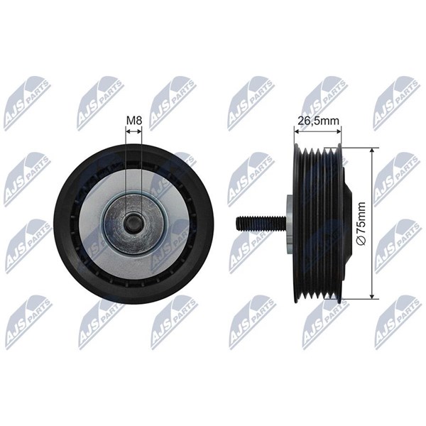 Spännrulle, Drivrem Nty RNK-VW-037 NTY