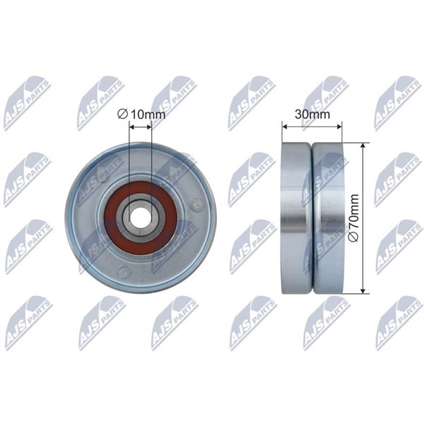 Styrrulle, drivrem Nty RRK-TY-008 NTY