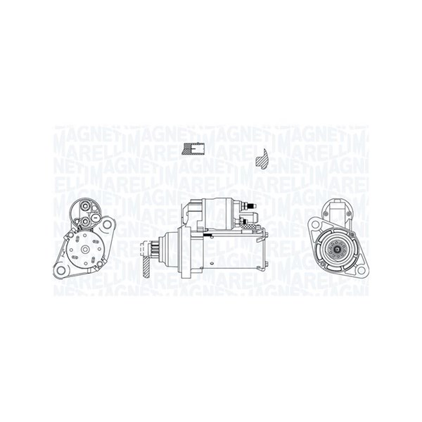 Startmotor 12V Magneti marelli 063721324010 MAGNETI MARELLI