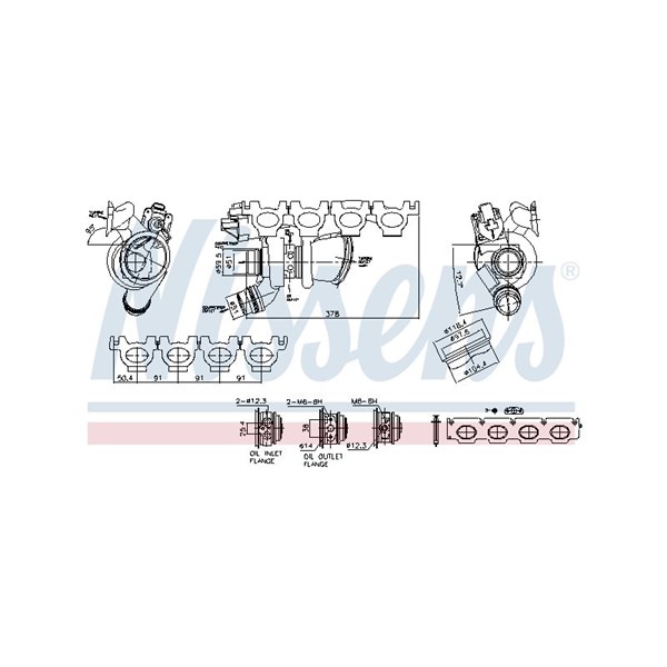 Turbo Nissens 93344 NISSENS
