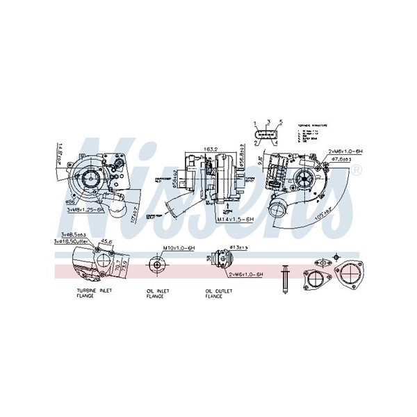Turbo Nissens 93534 NISSENS