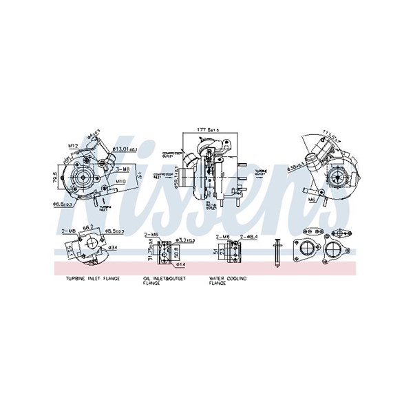 Turbo Nissens 93796 NISSENS