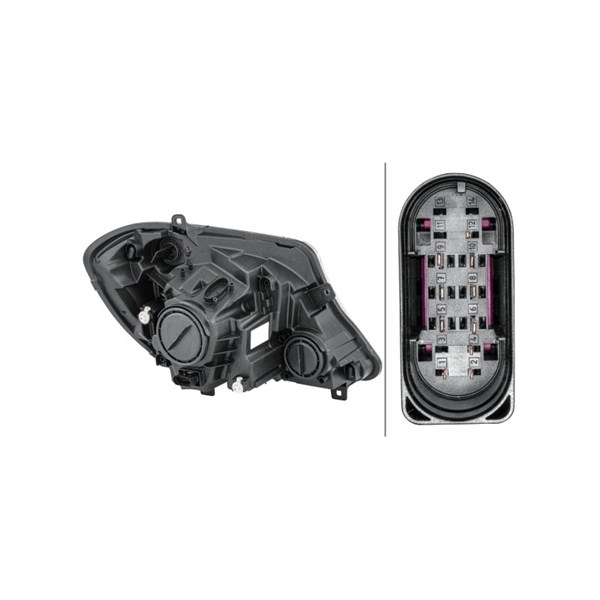 Strålkastare 12V, Vänster Hella 1ED 011 030-111 HELLA Strålkastare 12V, Vänster Hella 1ED 011 030-111 HELLA