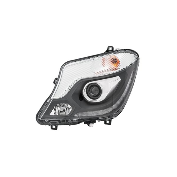 Strålkastare 12V, Vänster Hella 1EJ 011 030-311 HELLA