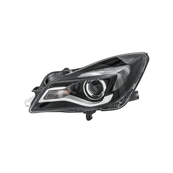 Strålkastare 12V, Vänster Hella 1EL 011 165-711 HELLA
