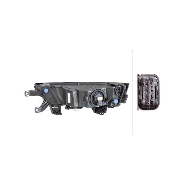 Dimljus 12V, Vänster Hella 1ND 012 998-011 HELLA