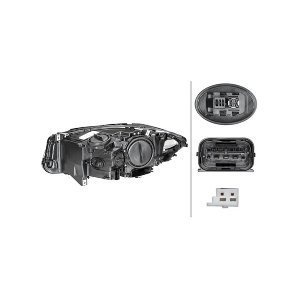 Strålkastare 12V, Höger Hella 1ZS 010 131-621 HELLA Strålkastare 12V, Höger Hella 1ZS 010 131-621 HELLA