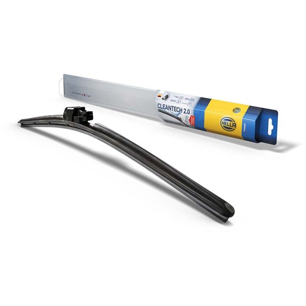 Torkarblad, Fram, Tvåsidig, Passagerarsida Hella 9XW 358 053-151 HELLA