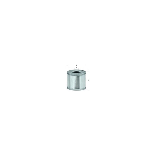 Oljefilter Mahle OX 411 MAHLE