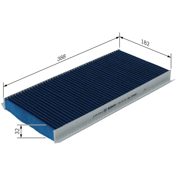 Kupefilter Bosch 0 986 628 620 BOSCH Kupefilter Bosch 0 986 628 620 BOSCH