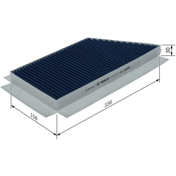 Kupefilter Bosch 0 986 628 635 BOSCH