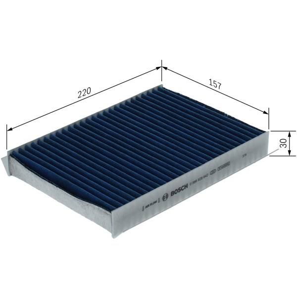 Kupefilter Bosch 0 986 628 642 BOSCH