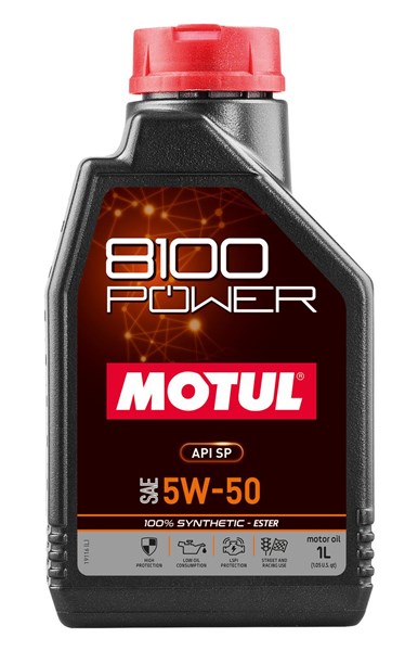 Motorolja Motul 8100 POWER 5W-50 MOTUL
