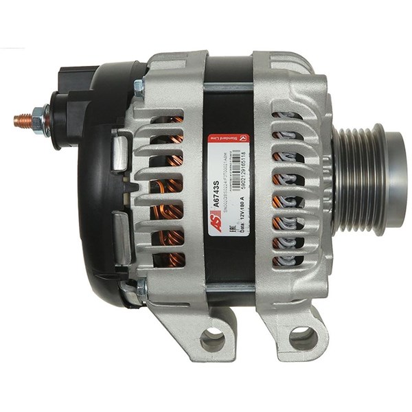 Generator 12V 180A As-pl A6743S AS-PL