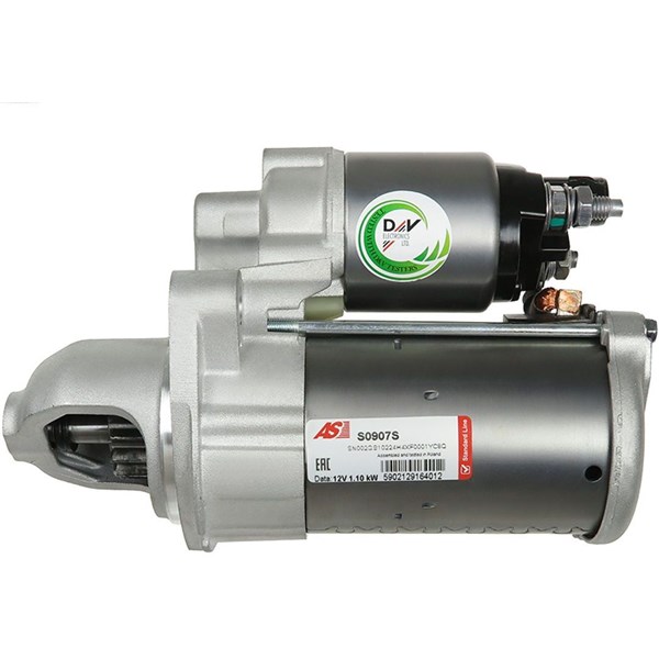 Startmotor 12V As-pl S0907S AS-PL