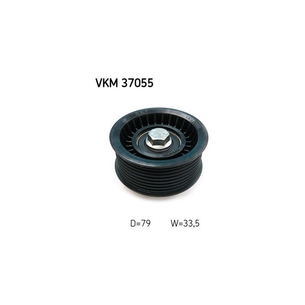 Styrrulle, drivrem, Upptill Skf VKM 37055 SKF