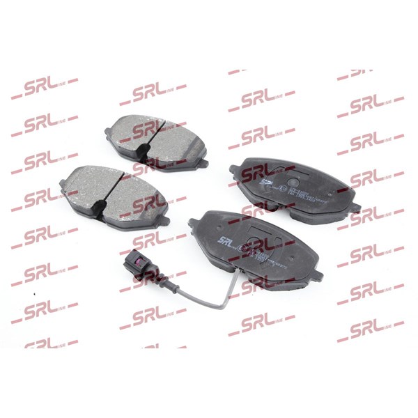 Bromsbeläggsats, Framaxel, Bakaxel Srline S70-01000 SRLine