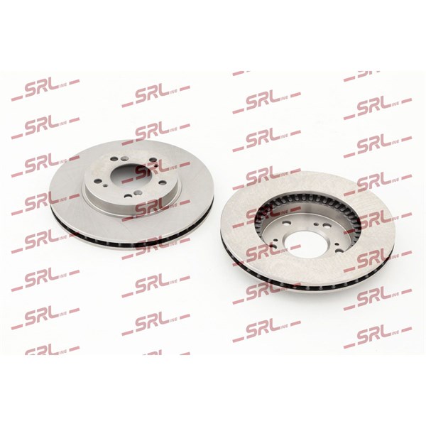 Bromsskiva Ventilerad, Bakaxel, Framaxel Srline S71-0340 SRLine