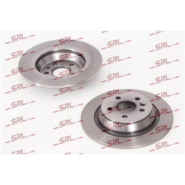 Bromsskiva Solid, Bakaxel Srline S71-1167 SRLine