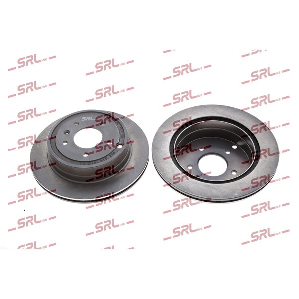 Bromsskiva Ventilerad, Bakaxel Srline S71-1516 SRLine