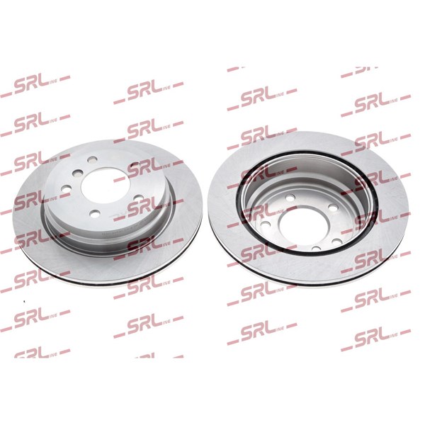 Bromsskiva Ventilerad, Bakaxel Srline S71-1525 SRLine