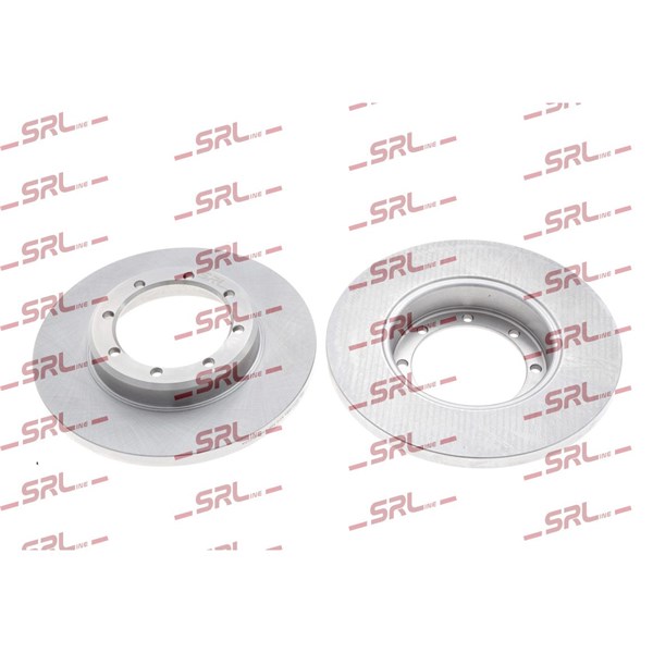 Bromsskiva Solid, Bakaxel Srline S71-1584 SRLine