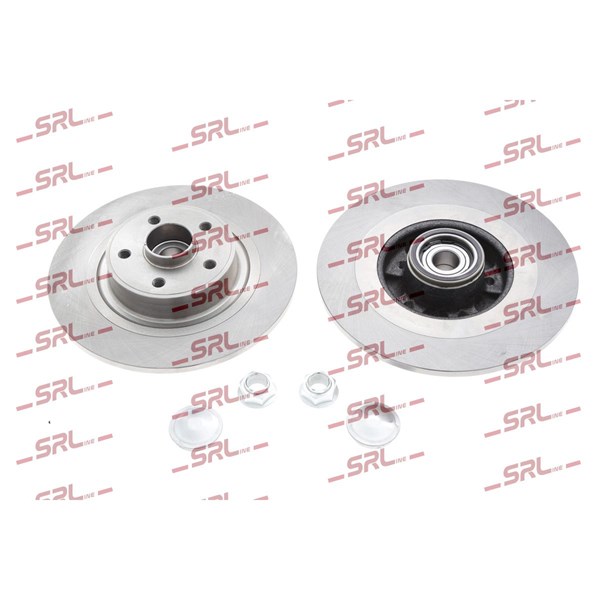Bromsskiva Solid, Bakaxel Srline S71-9008B SRLine