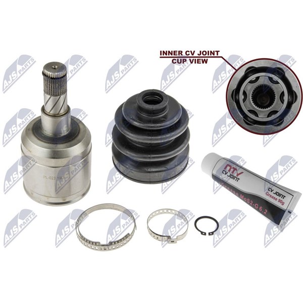 Drivknut, framaxel vänster Nty NPW-PL-023 NTY Drivknut, framaxel vänster Nty NPW-PL-023 NTY