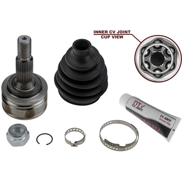 Drivknut, Framaxel Nty NPZ-PE-035 NTY Drivknut, Framaxel Nty NPZ-PE-035 NTY